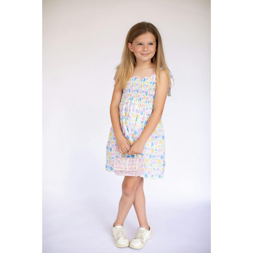 Adelaide Dress in Green Hills Garden