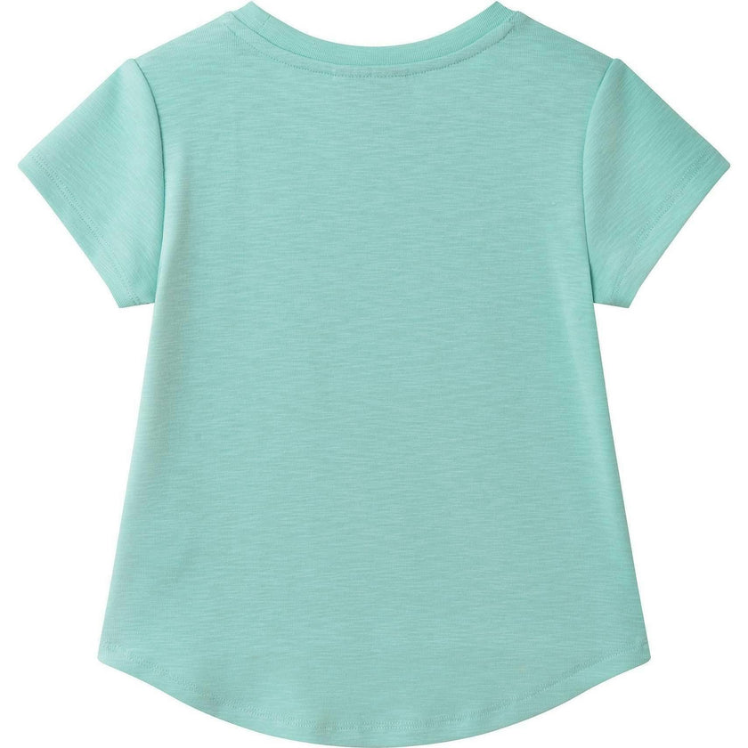 Girls Emroidered Tee | Sparkle Bloom