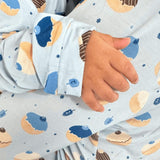Women's Long Sleeve Pajama Set in Hanukkah Glaze