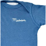 Custom Embroidered Onesie, Navy