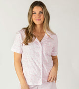 Boston Women’s Button Front Short Pajama Set