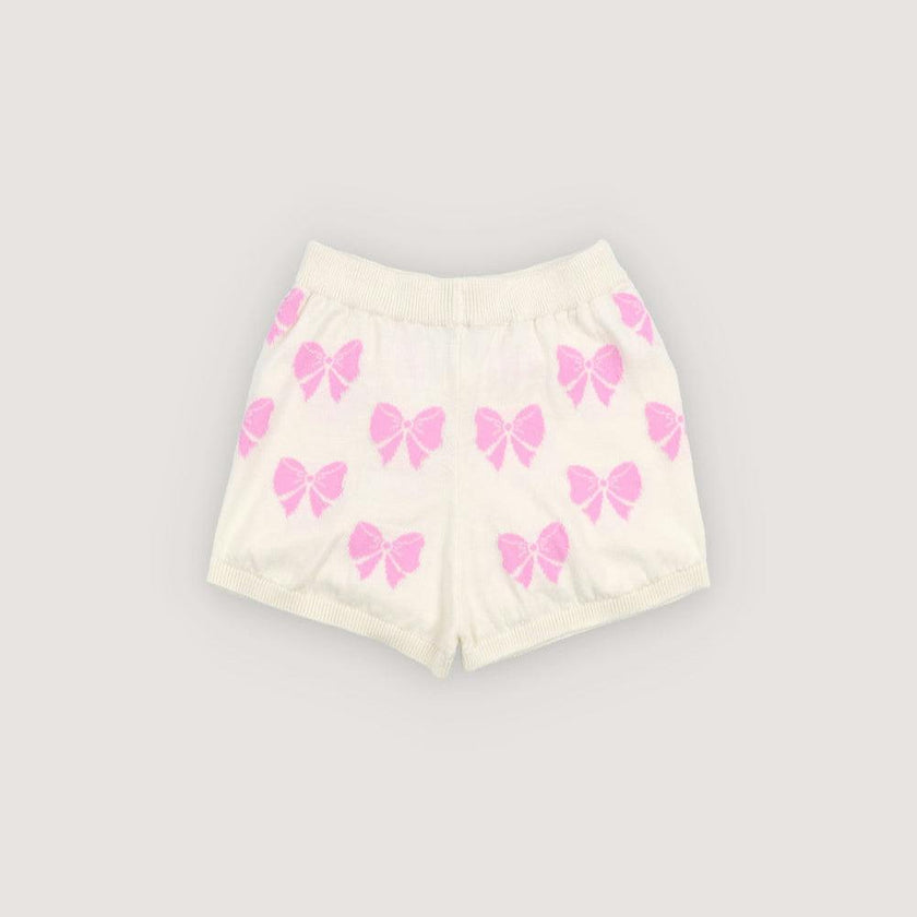 Pinpilin Short Pink Lavander Bow