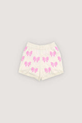 Pinpilin Short Pink Lavander Bow