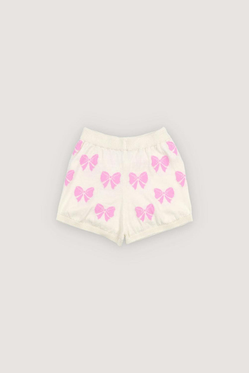 Pinpilin Short Pink Lavander Bow