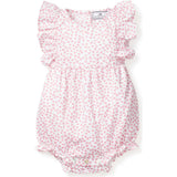 Baby's Twill Ruffled Romper in Sweethearts