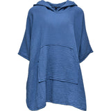 Denim Blue Beach Poncho