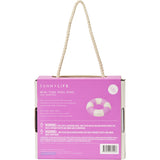 Mini Tube Pool Ring: Zest Magenta Stripe