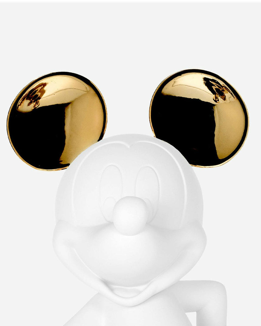 Mickey WELCOME White & Gold 12in