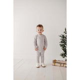 Ribbed Leggings Gray Dawn