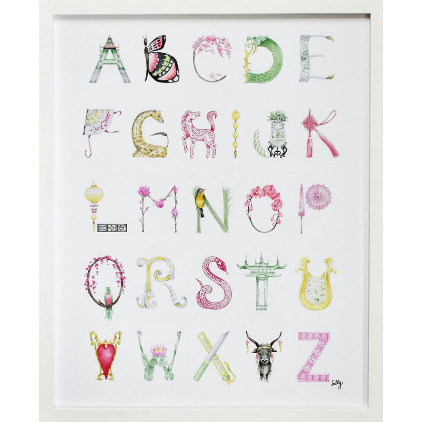 Chinoiserie Alphabet