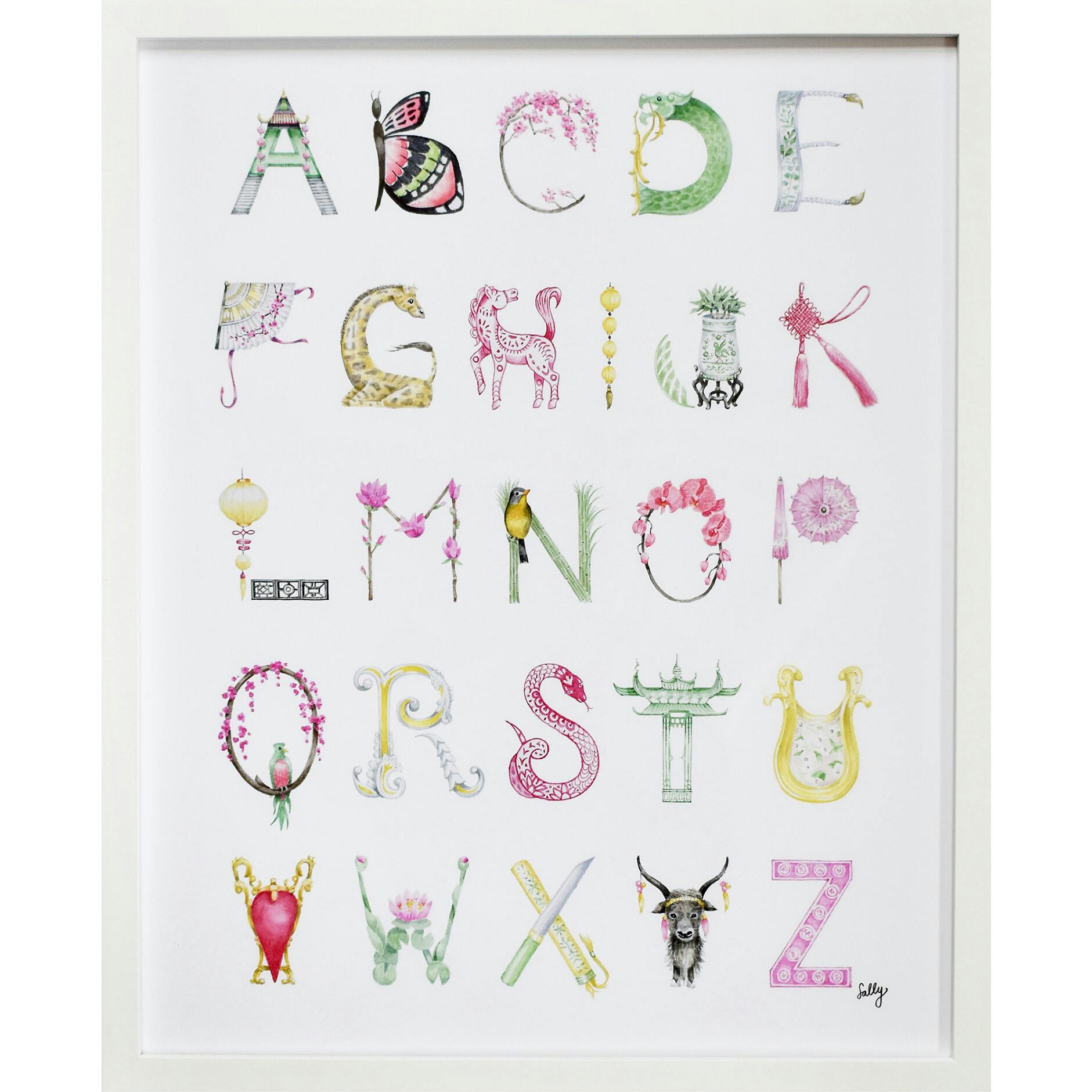 Chinoiserie Alphabet