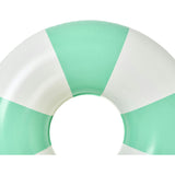 Tube Pool Ring: Zest - Neon Green Stripe