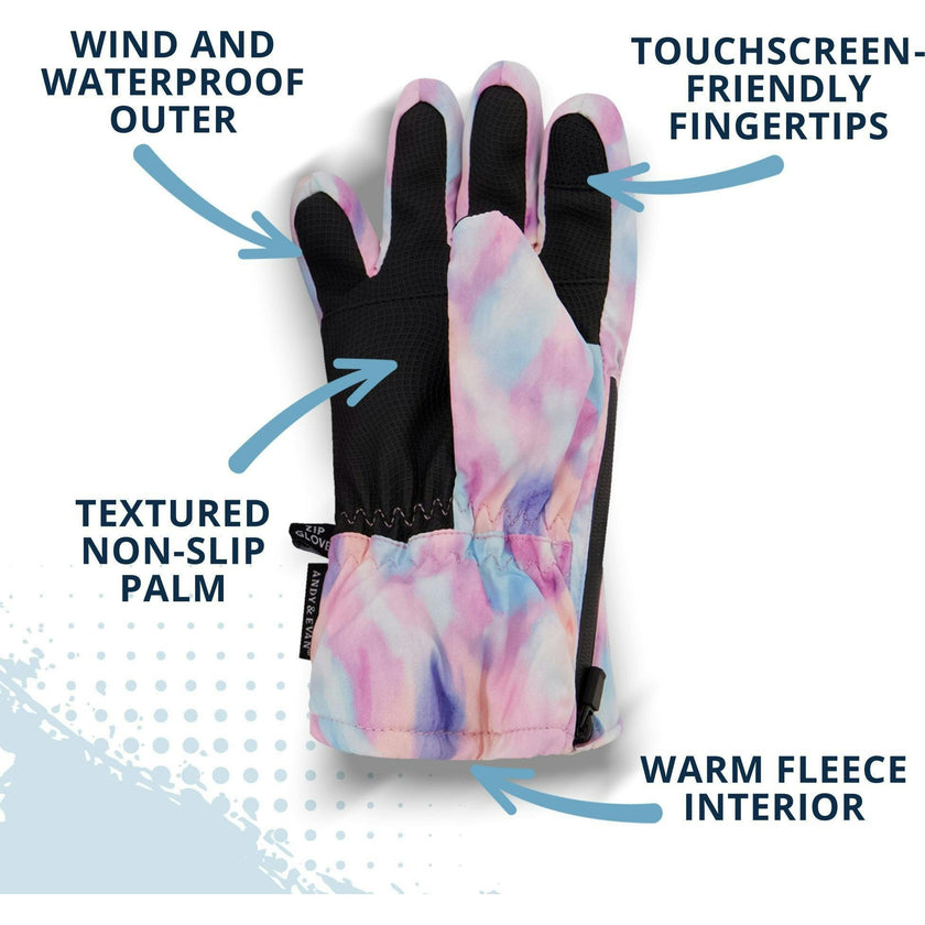 Winter & Ski Glove powered by ZIPGLOVE™ TECHNOLOGY