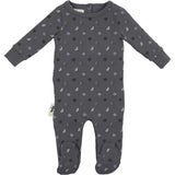 Little Leaves Long Sleeve Footie