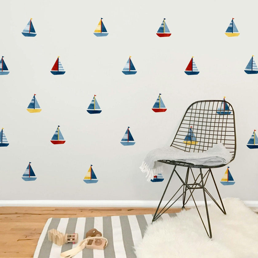 Boats • Peel-and-Stick Wall Decals