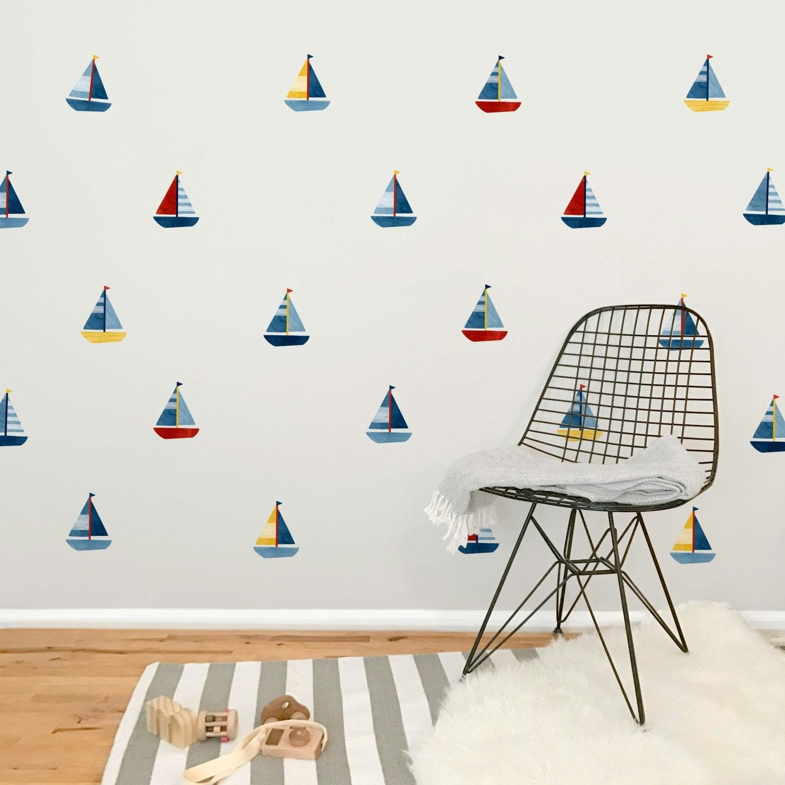 Boats • Peel-and-Stick Wall Decals
