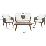 Raldin Rope 4-Piece Outdoor Living Set