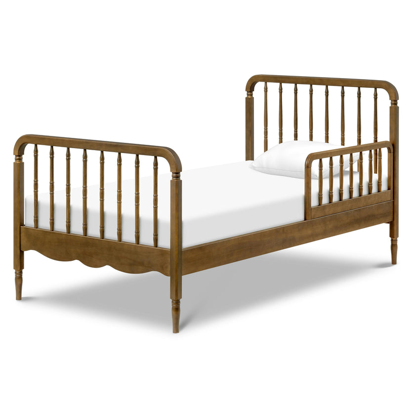 Liberty Spindle Twin Bed in Natural Walnut