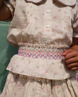 Camelia Blouse - Butterflies print