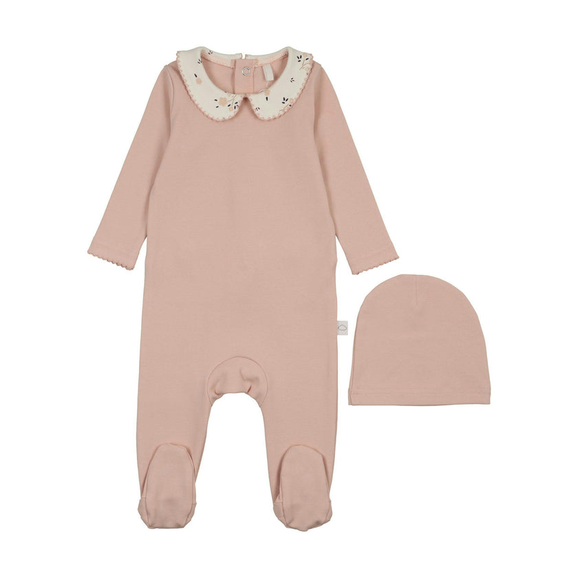 Printed Collar Footie