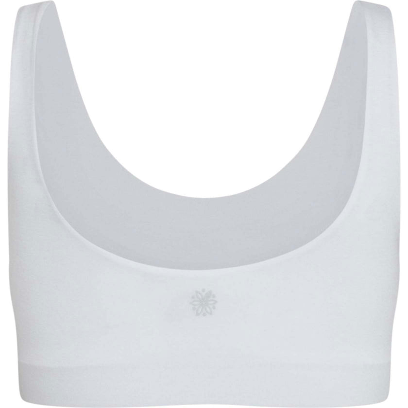 Aster Reversible Girls Tank Bra White