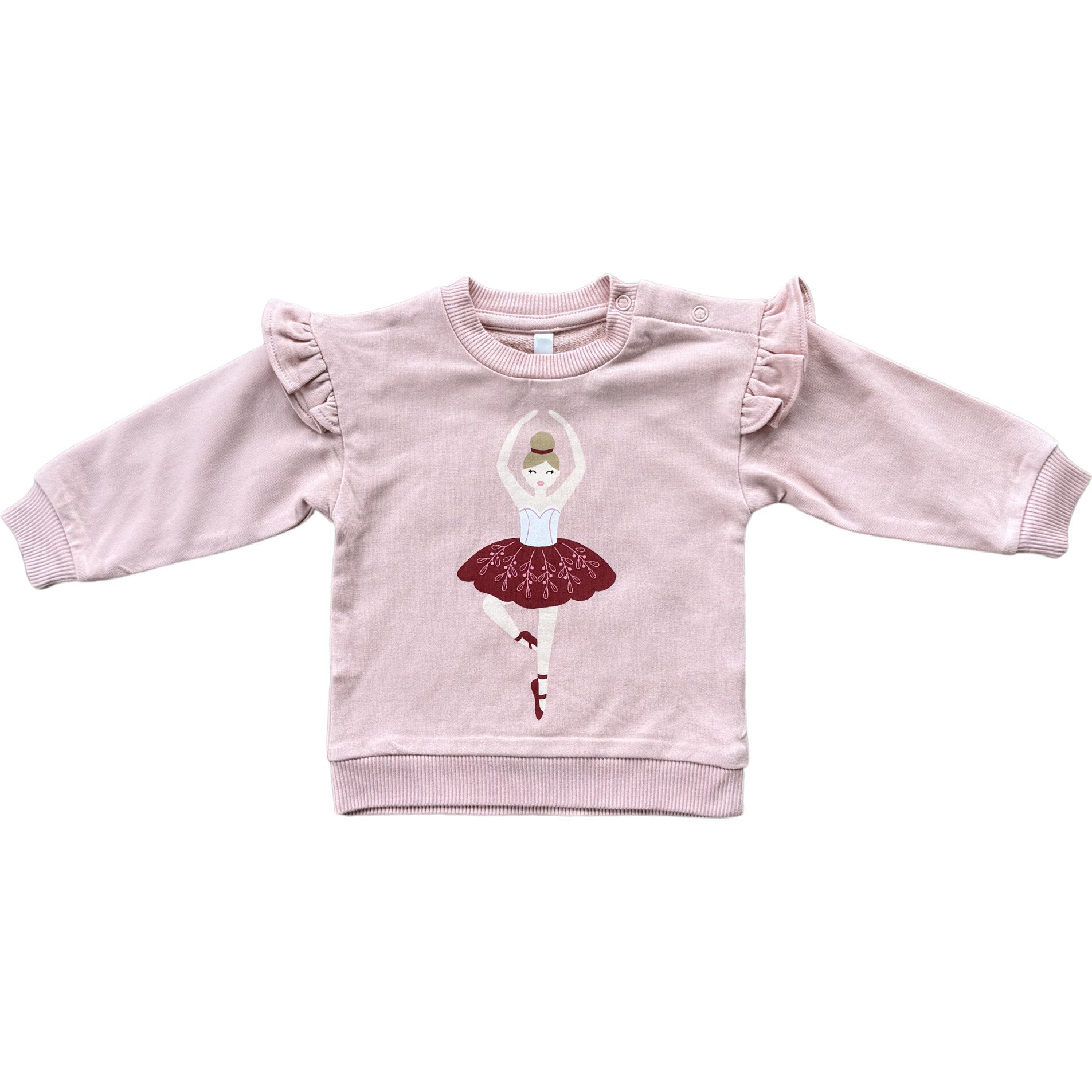 Ruffle Sweatshirt Ballerina