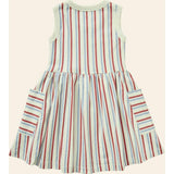 Stripe Mix Pocket Dress