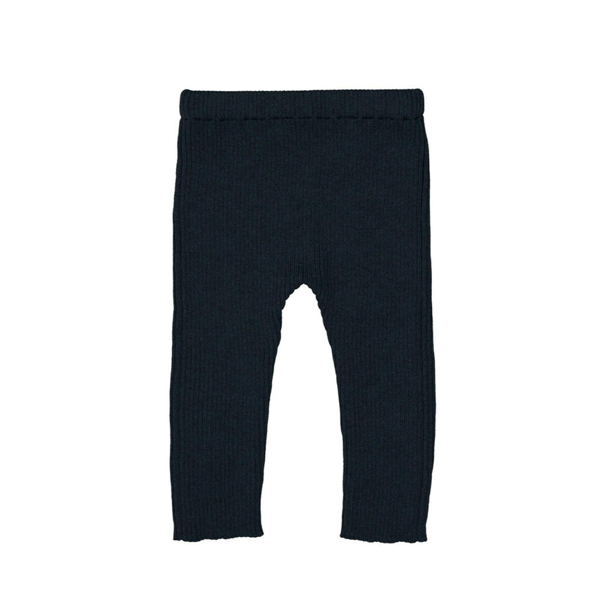 Ruffle Knit Slim Fit Pants