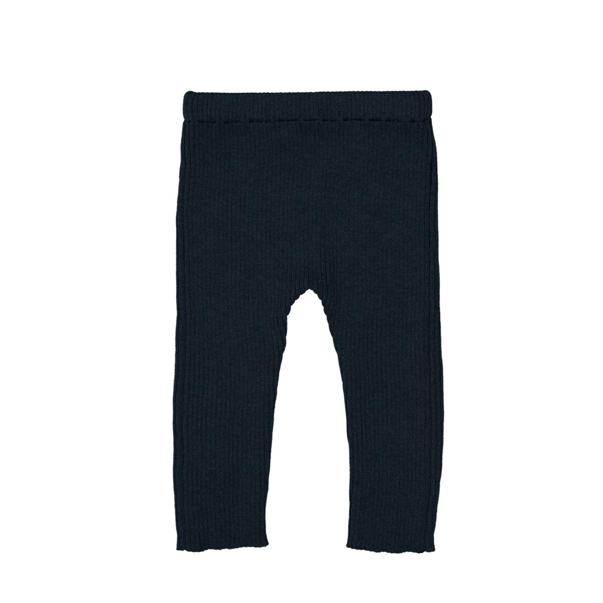 Ruffle Knit Slim Fit Pants