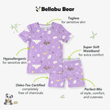 Hedwig's Magical Mail Bamboo Kids Pajama Short Set
