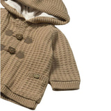 Newborn Boy Lined Knit Cardigan