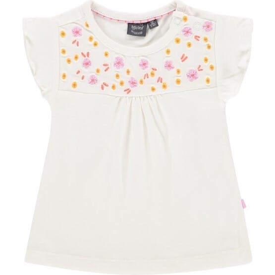 Flutter Sleeve Floral Tunic