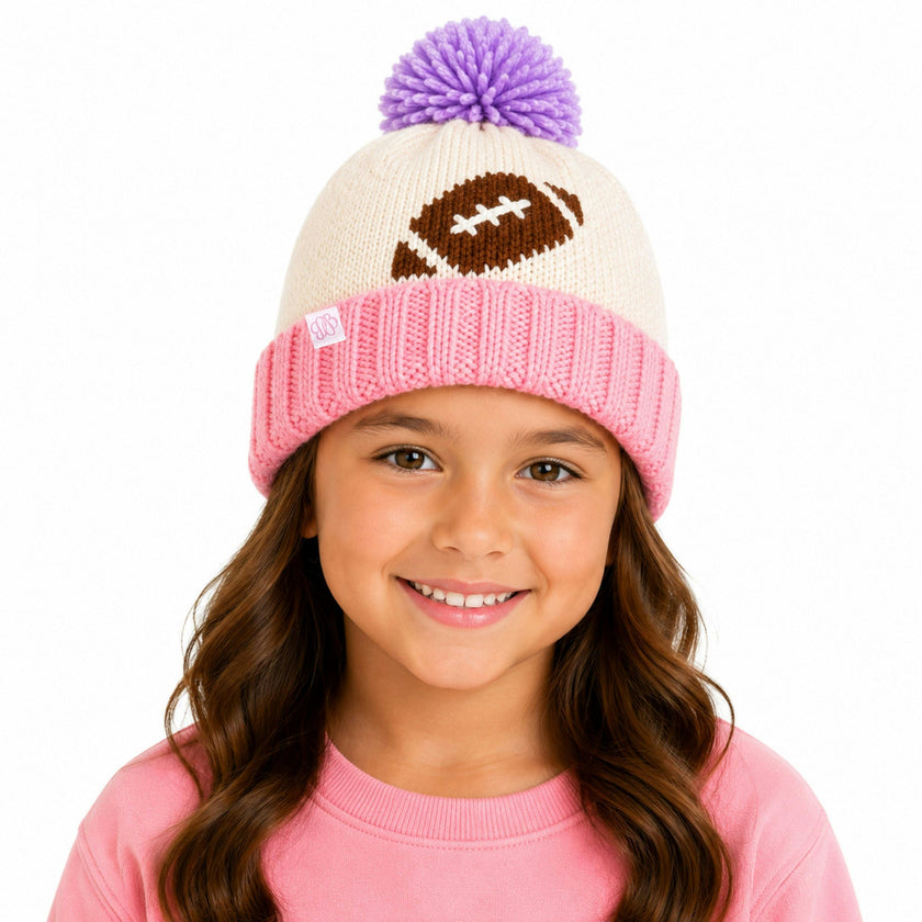 Football Bobble Hat