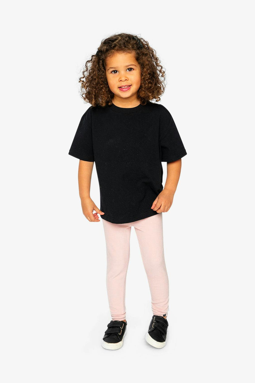 Heavy Jersey Wide Short Sleeve T-Shirt Black