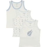 Feather Print Boy Undershirts 3 Pack