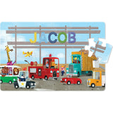 My Very Own Truck Personalized Book, 24 Piece Puzzle and Card Game Gift Set