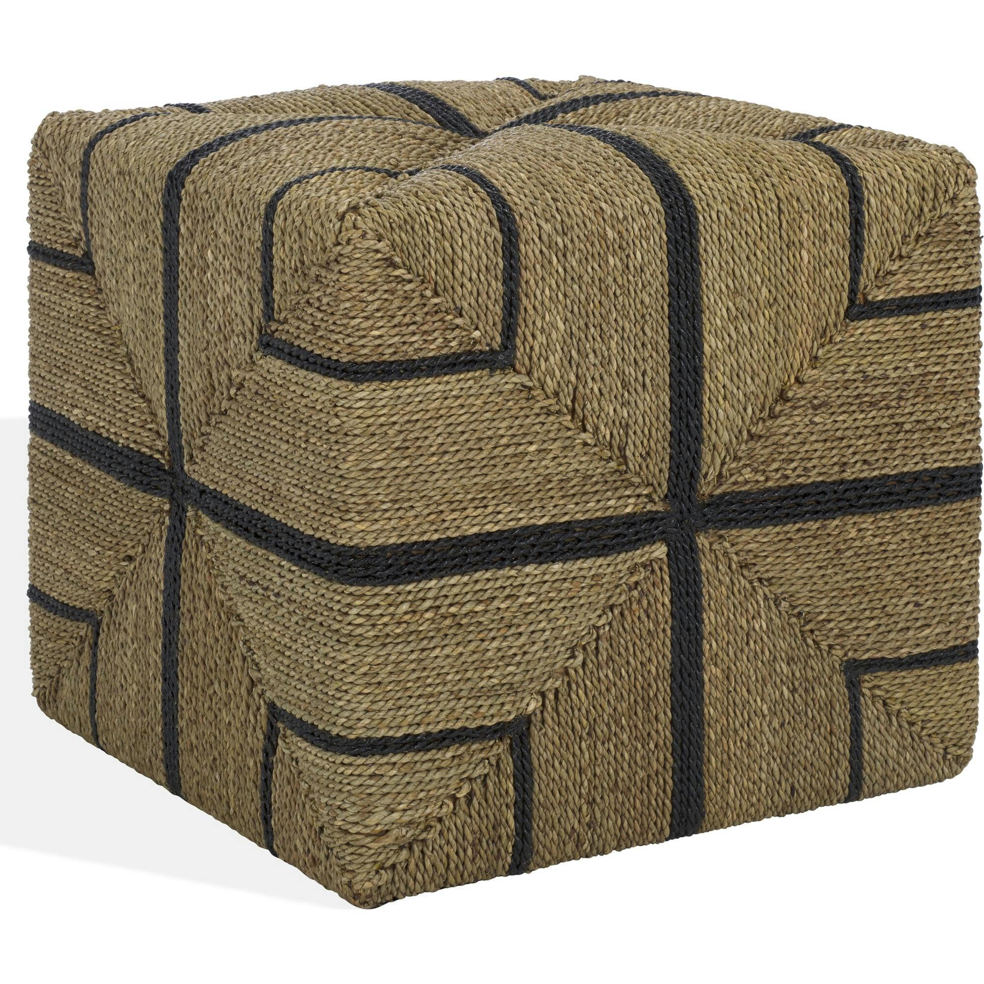 Liatasha Woven Seagrass Ottoman