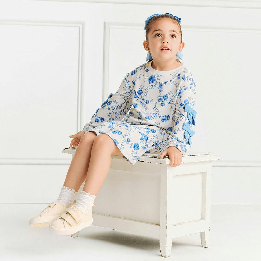 Hattie French Terry Bow Sweatshirt