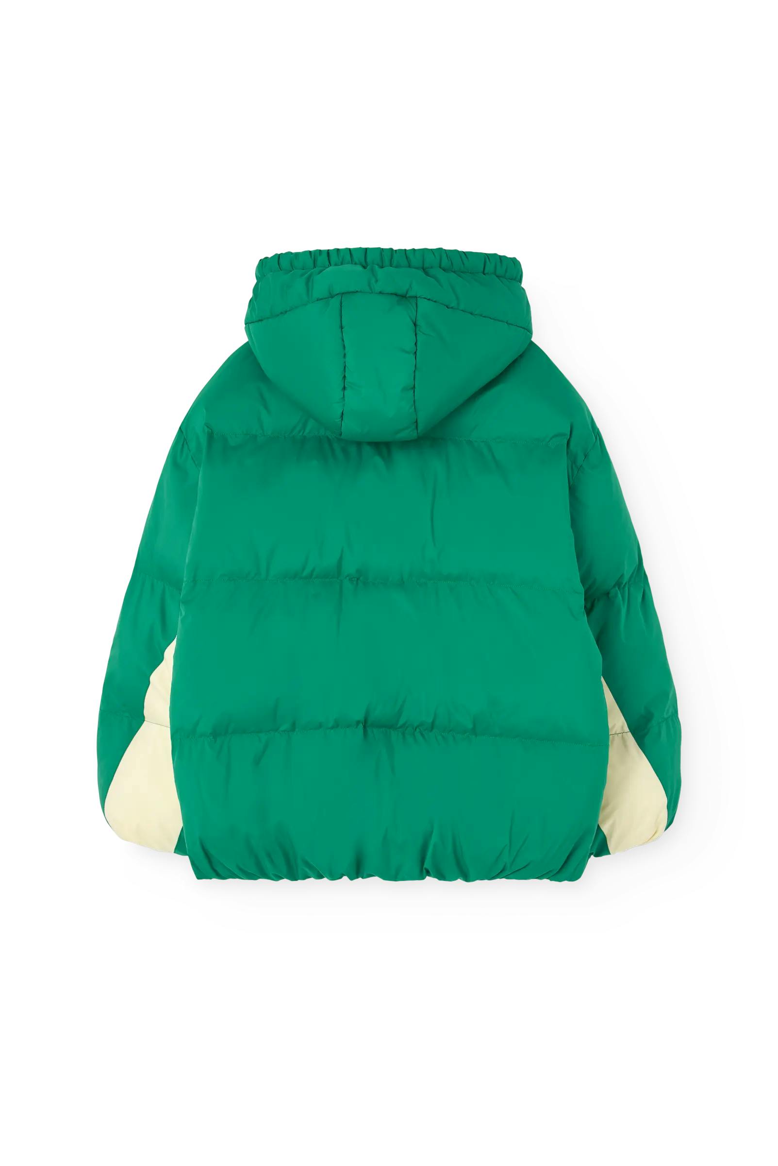 Green Roadrunner Puffer Jacket