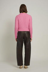 AMARA SWEATER | TAFFY PINK