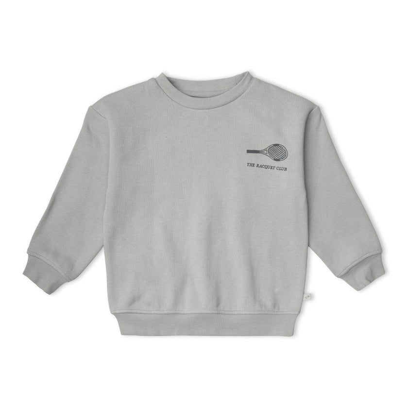Organic Fleece Sweatshirt - Tennis