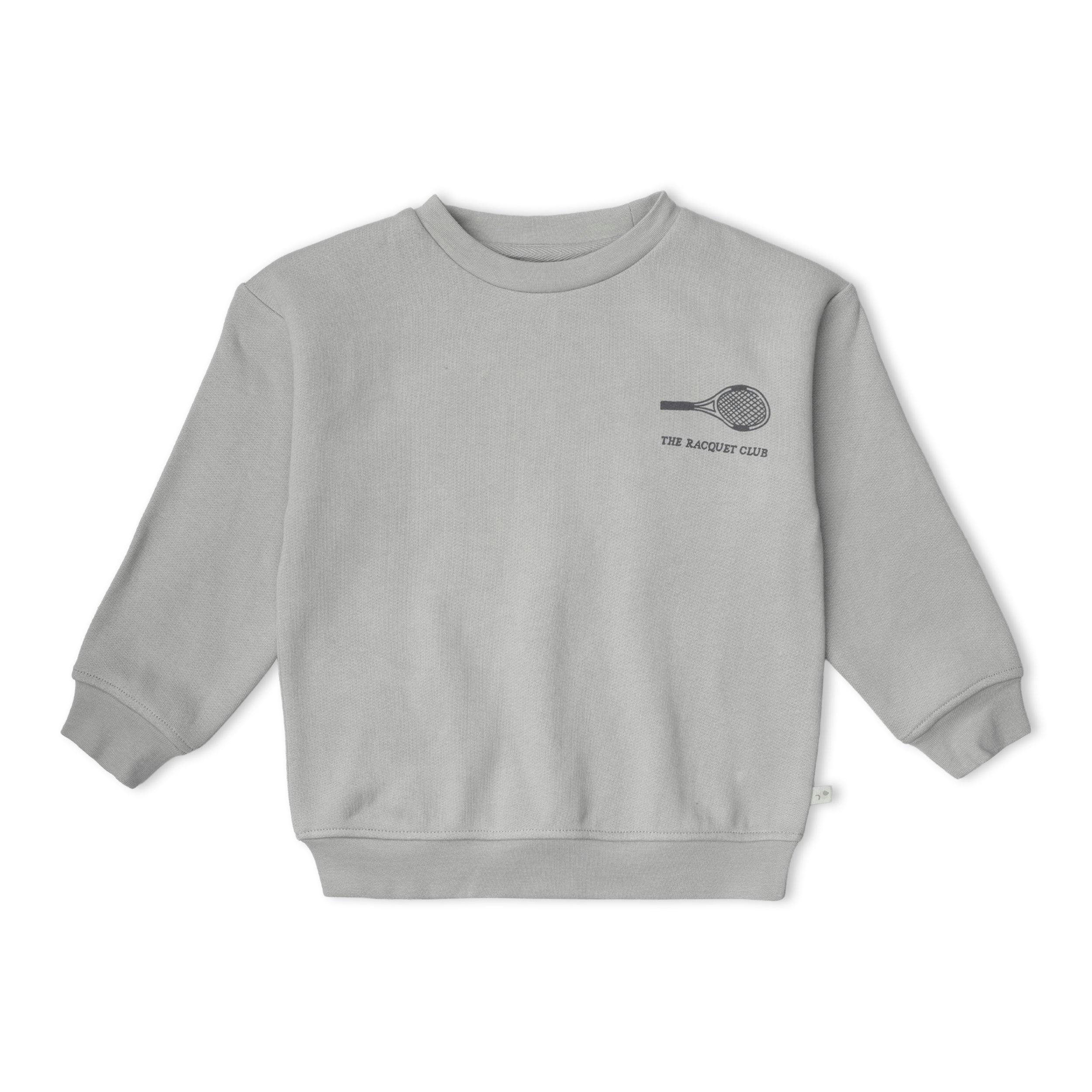 Organic Fleece Sweatshirt - Tennis