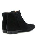 Suede Boots, Black