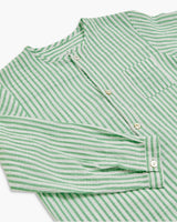 Victor Shirt Mint Stripe