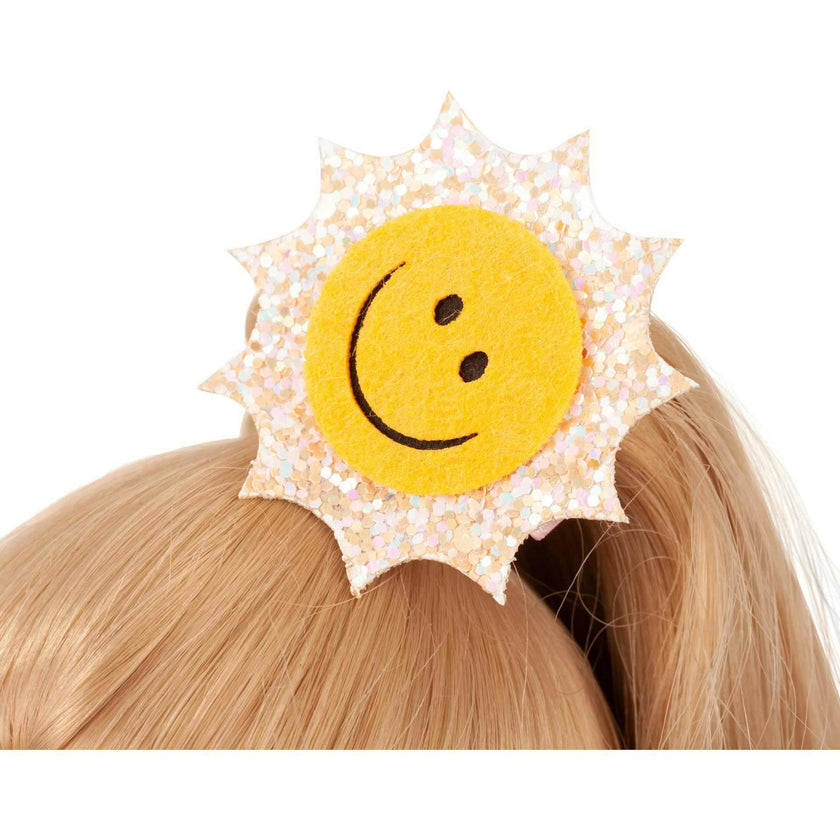 Little Kidz Lotta Doll 14" Multi-Jointed Standing Doll with Long Blonde Hair to Wash and Style