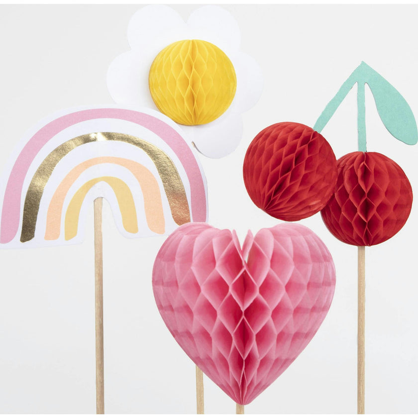 Happy Icons Cake Toppers