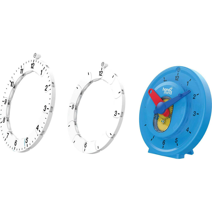 NumberLine Clock: Deluxe Set of 6