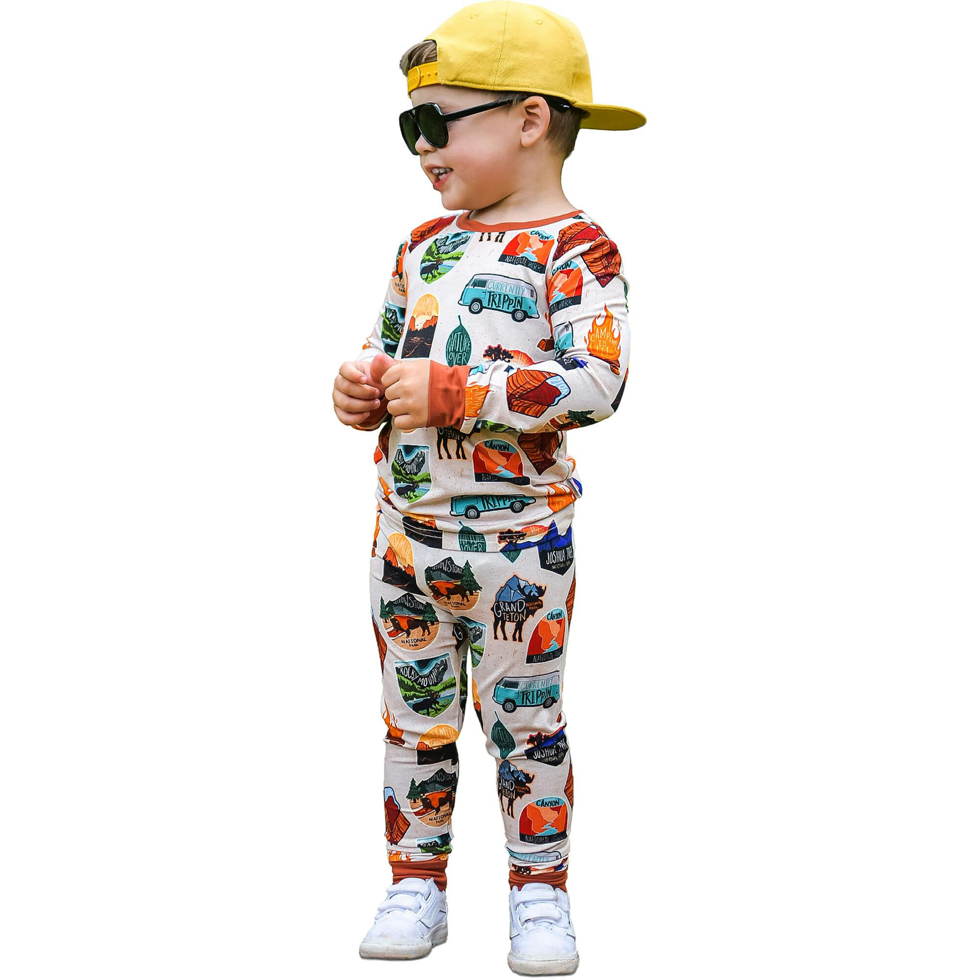 Tiny Traveler 2 Piece Pajama Set