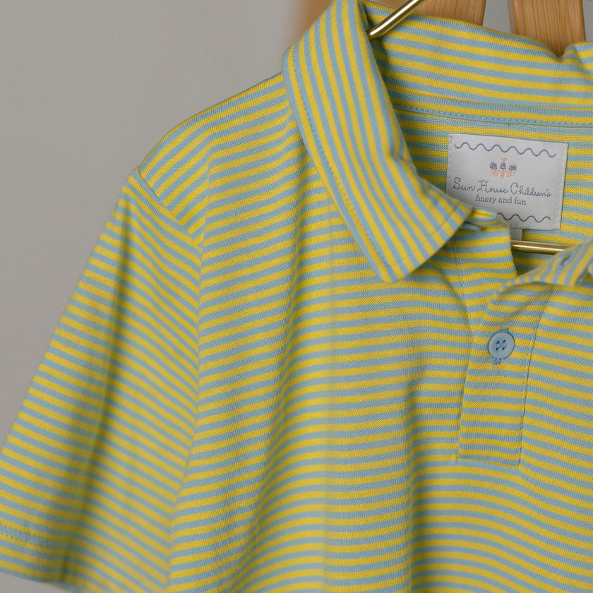 Banks Polo in Dockside Stripe