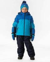 Two Piece Play Snowsuit Light And Dark Blue With Navy Pants